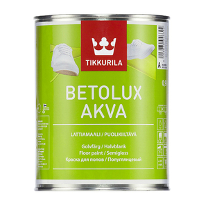 Tikkurila Betolux Akva полуглянцевая краска для деревянного и бетонного пола