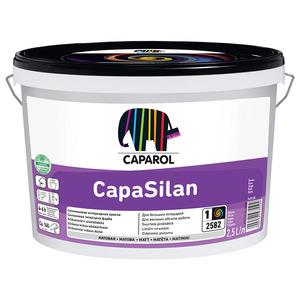 Caparol Capasilan глубокоматовая краска для стен и потолков на основе силиконовой смолы