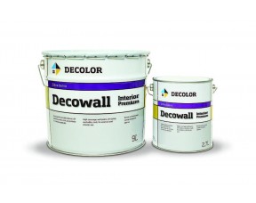 DECOLOR Decowall Interior Premium - высокоукрывистая моющаяся матовая интерьерная краска