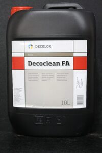 DECOLOR Decoclean FA Деколор Декоклин ФА очиститель-смывка на основе органической кислоты