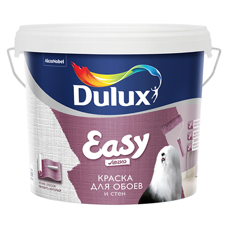 Dulux Easy | Дулакс Изи - Краска для обоев под покраску
