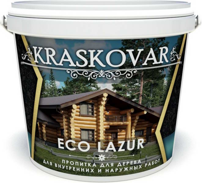 Пропитка для дерева Kraskovar Eco Lazur Красковар Эко Лазурь