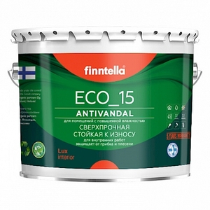Finntella ECO_15 сверхпрочная краска для кухонь и ванных