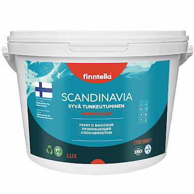 Finntella Scandinavia Tiefengrund грунтовка укрепляющая для внутренних и наружных работ