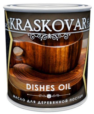 Масло Kraskovar Dishes Oil для деревянной посуды и разделочных досок, палисандр