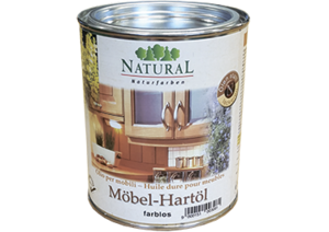 Natural Mobel Hartol твёрдое масло для древесных поверхностей, подверженных интенсивной эксплуатации