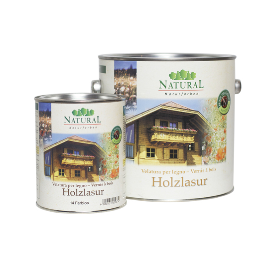 Natural Holzlasur масло-лазурь для обработки всех видов древесины, для внутреннего и наружного применения