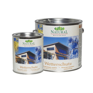 Natural Wetterschutz масло для покрытия наружных древесных поверхностей