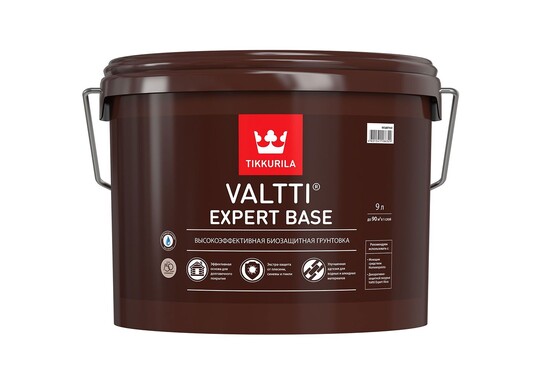 Tikkurila Valtti Expert Base высокоэффективная биозащитная грунтовка для древесины