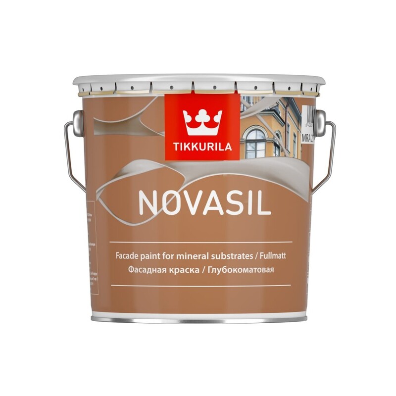 Tikkurila Novasil | Тиккурила Новасил глубокоматовая силикон-модифицированная фасадная краска
