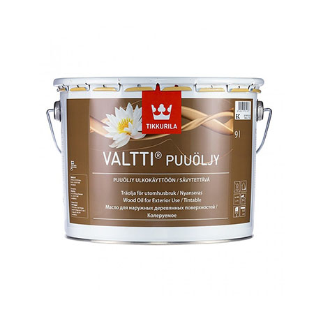 Tikkurila Valtti Puuöljy | Тиккурила Валтти Пуолью масло для обработки наружных конструкций из древесины